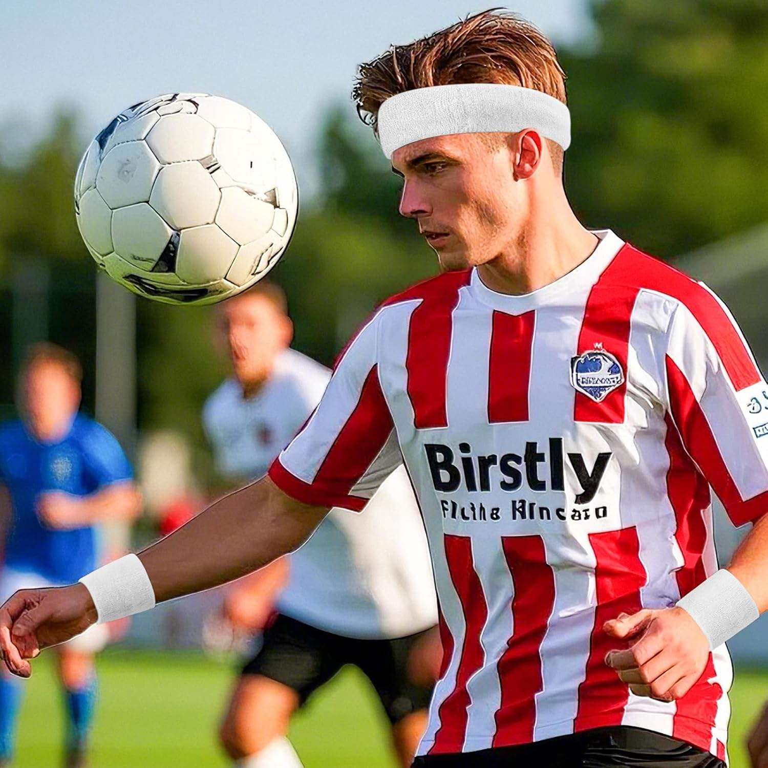 Tennis Wristbands 8 Pack - Sports Sweatbands