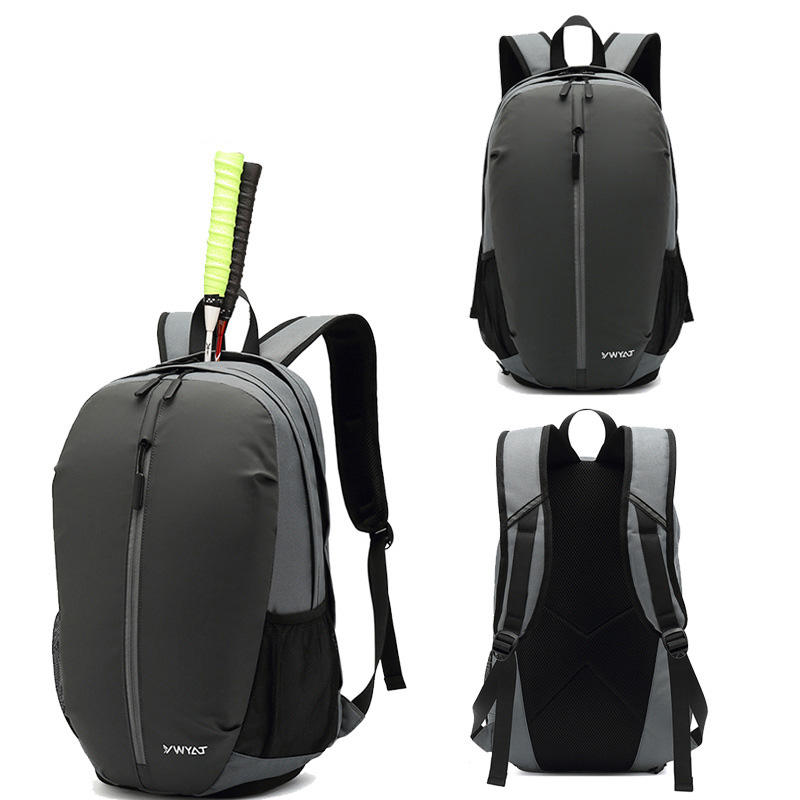 Tennis backpack interior compartments